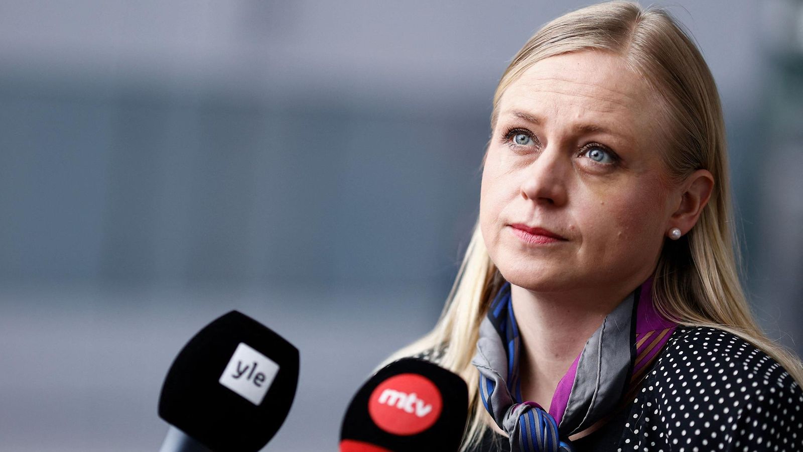 Ulkoministeri Elina Valtonen (kok.) 3. huhtikuuta.