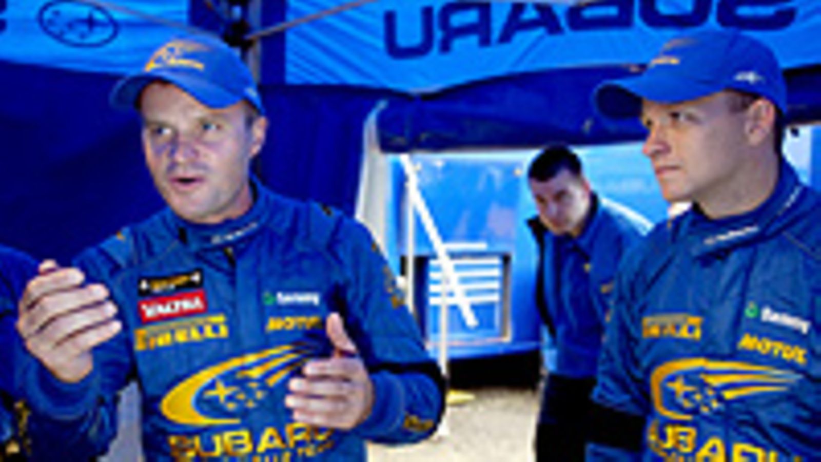 Tommi Mäkinen ja Petter Solberg (Photo: www.tommimakinen.net)