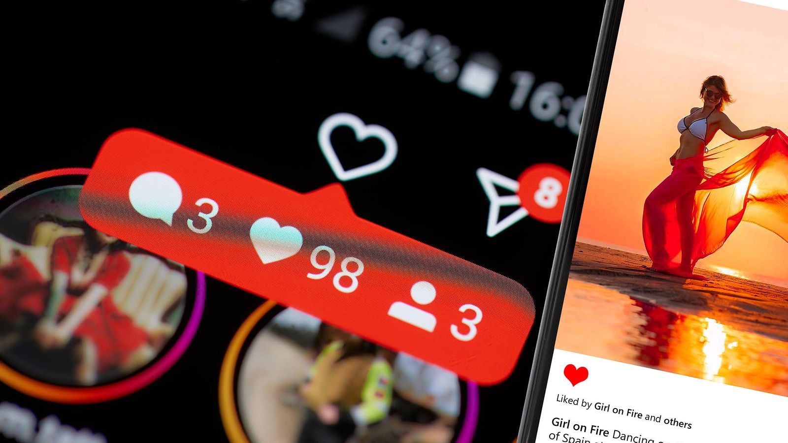 Instagram-tykkäys