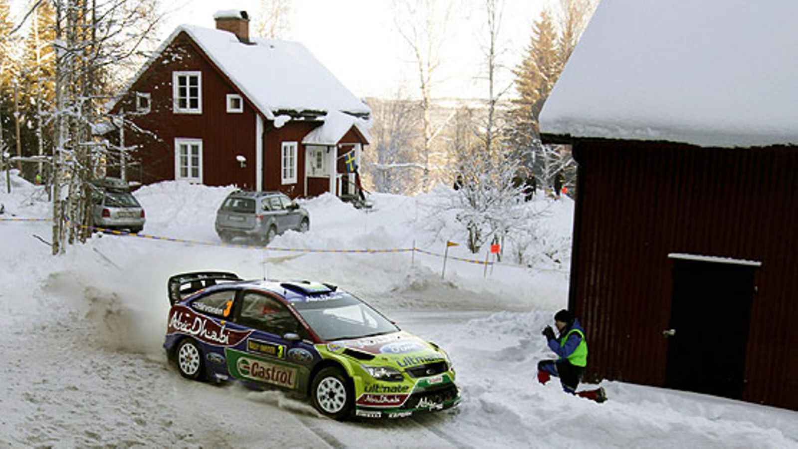 Mikko Hirvonen, kuva: EPA/MICKE FRANSSON
