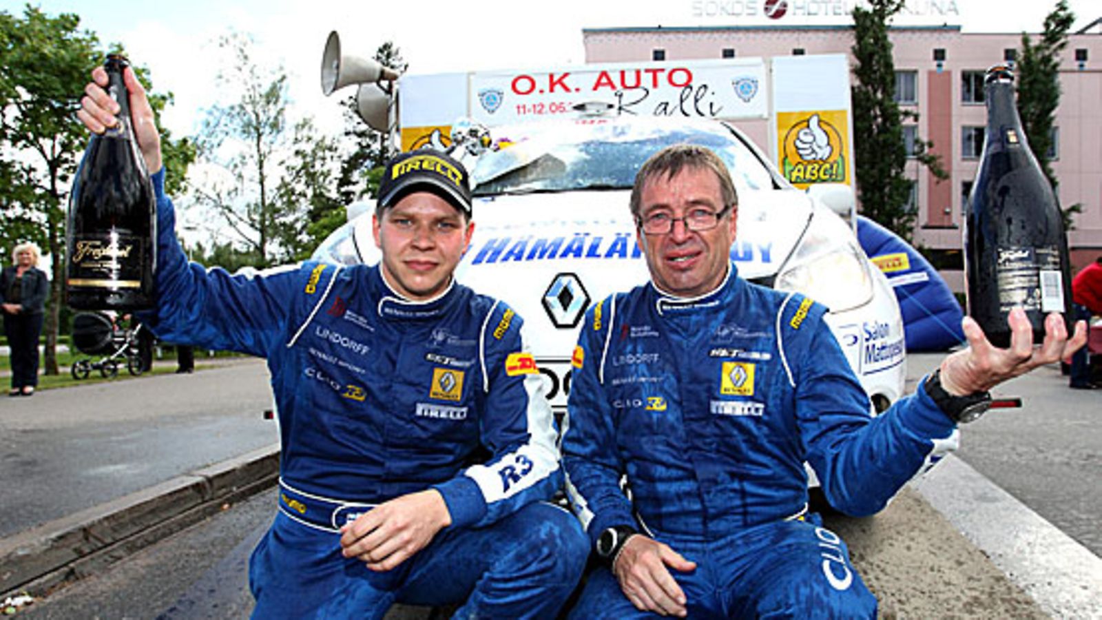 Kalle Pinomäki ja Matti Kaskinen. Kuva: Marko Mäkinen.