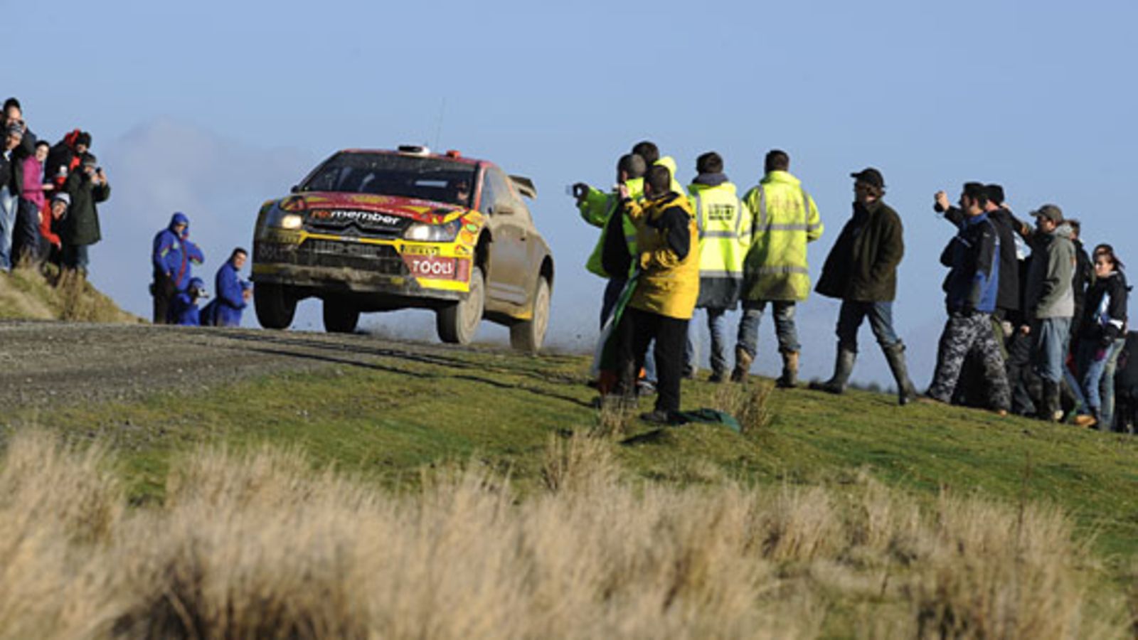 Norjan Petter Solberg Britannian MM-rallissa 2010.