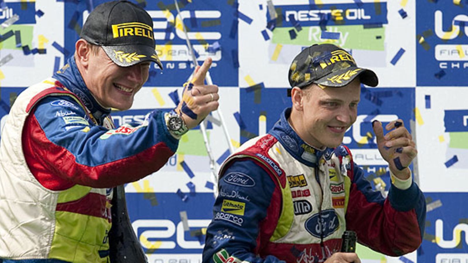 Jarmo Lehtinen ja Mikko Hirvonen (Kuva: Kari Kuukka)