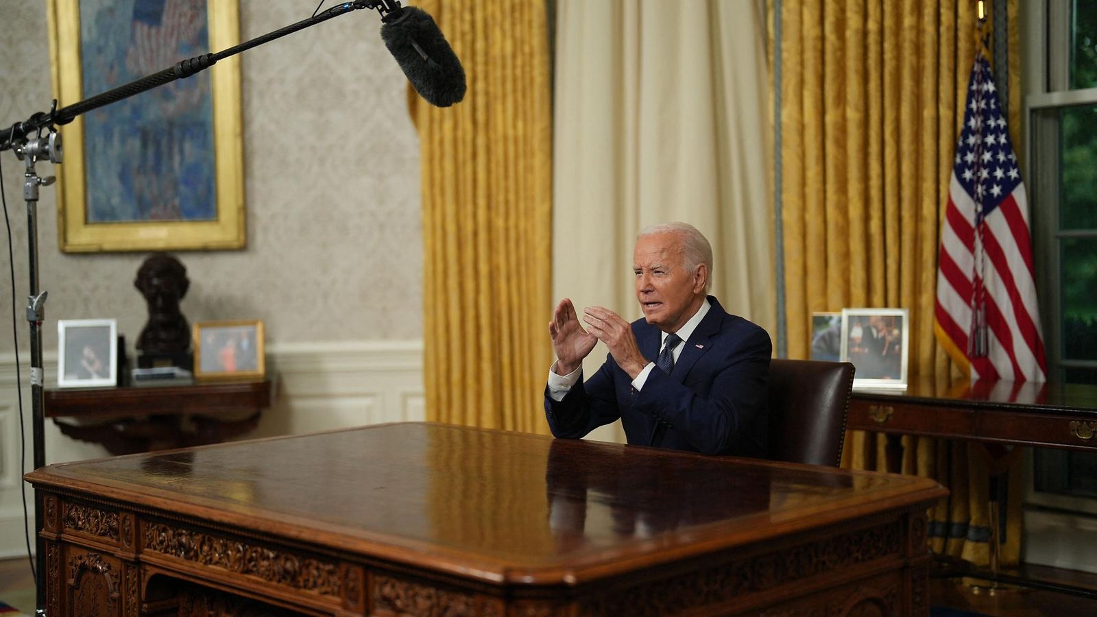 Yhdysvaltojen presidentti Joe Biden 14. heinäkuuta.