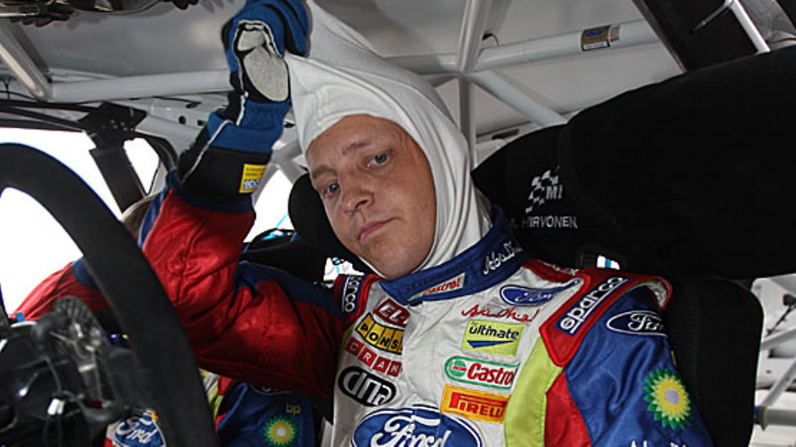 Mikko Hirvonen, kuva: BP Ford Abu Dhabi Rally Team