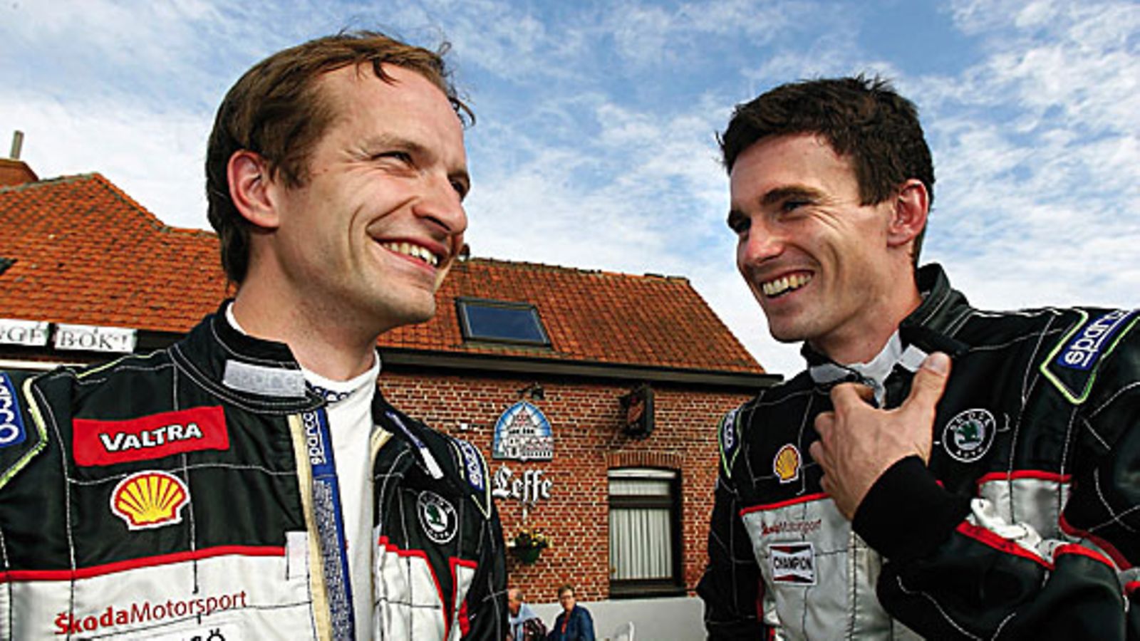 Juho Hänninen, Jan Kopecky, kuva:Skoda Motorsport