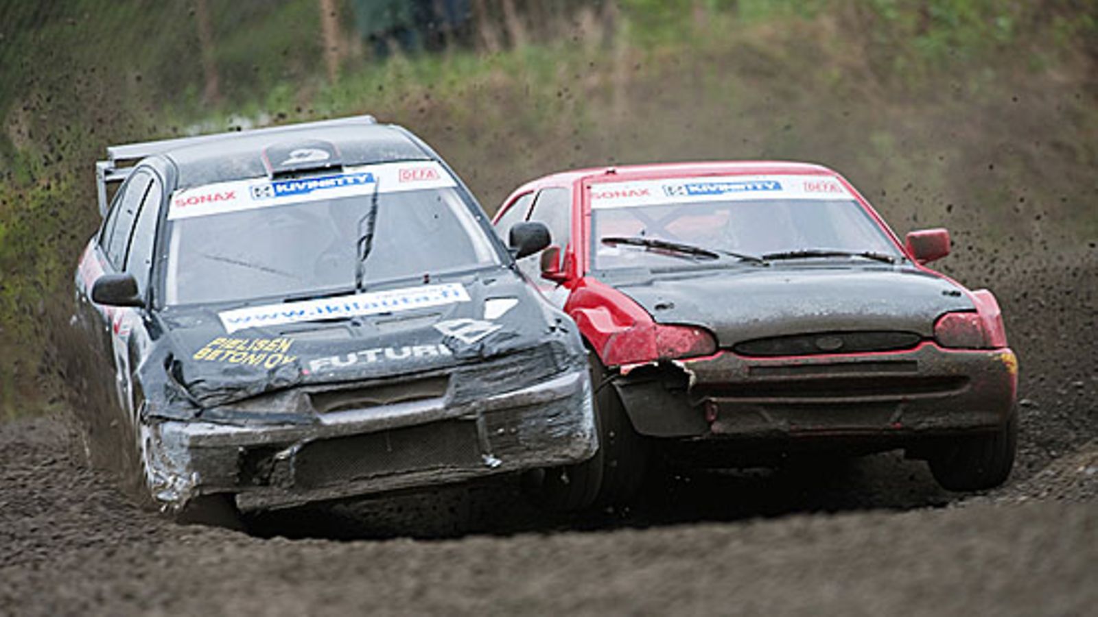 Rallicross. Kuva: Janne Mäki.