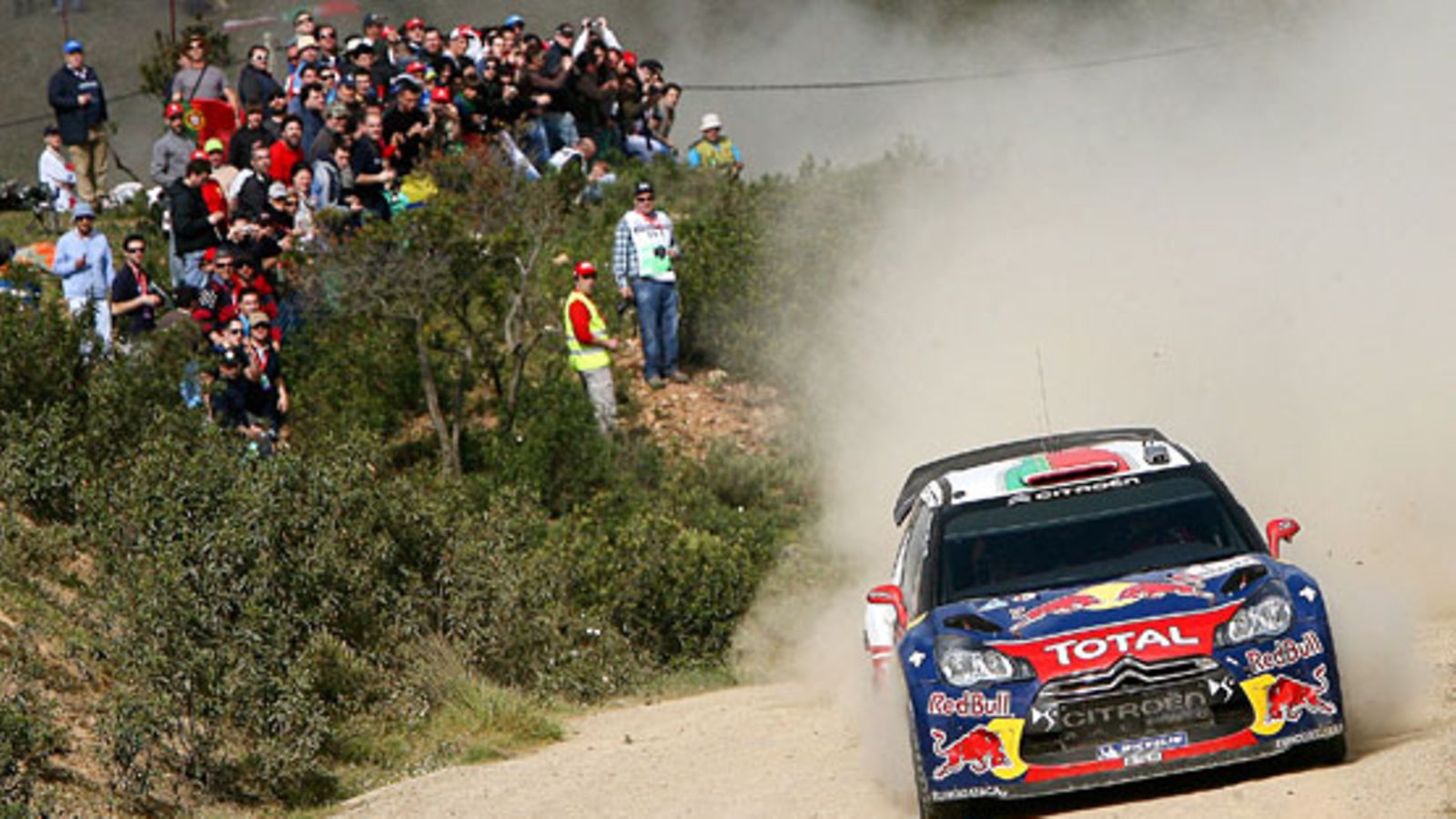 Sebastien Loeb Portugalin MM-rallissa.