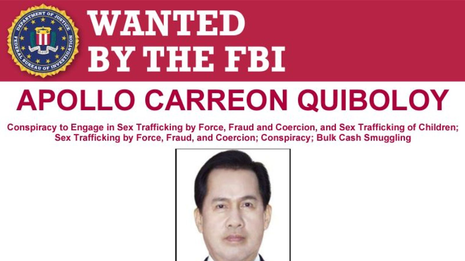 Apollo Quiboloy FBI