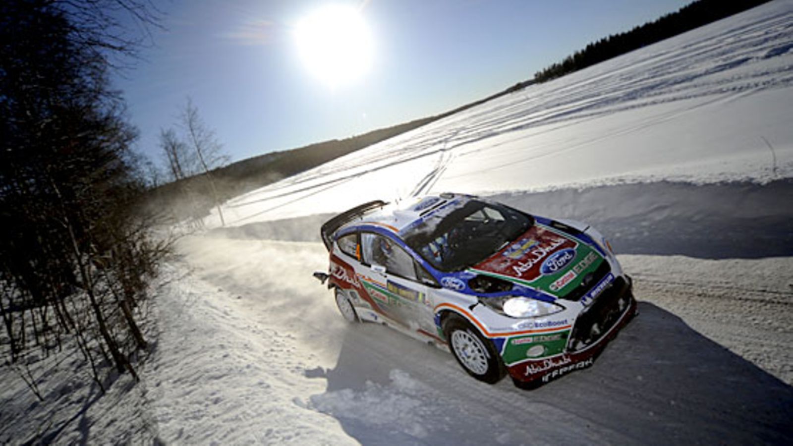 Jari-Matti Latvala Ruotsin MM-rallissa.