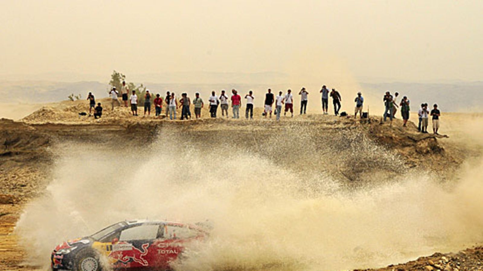 Sebastien Loeb Jordanian rallissa 2008, kuva: Getty Images