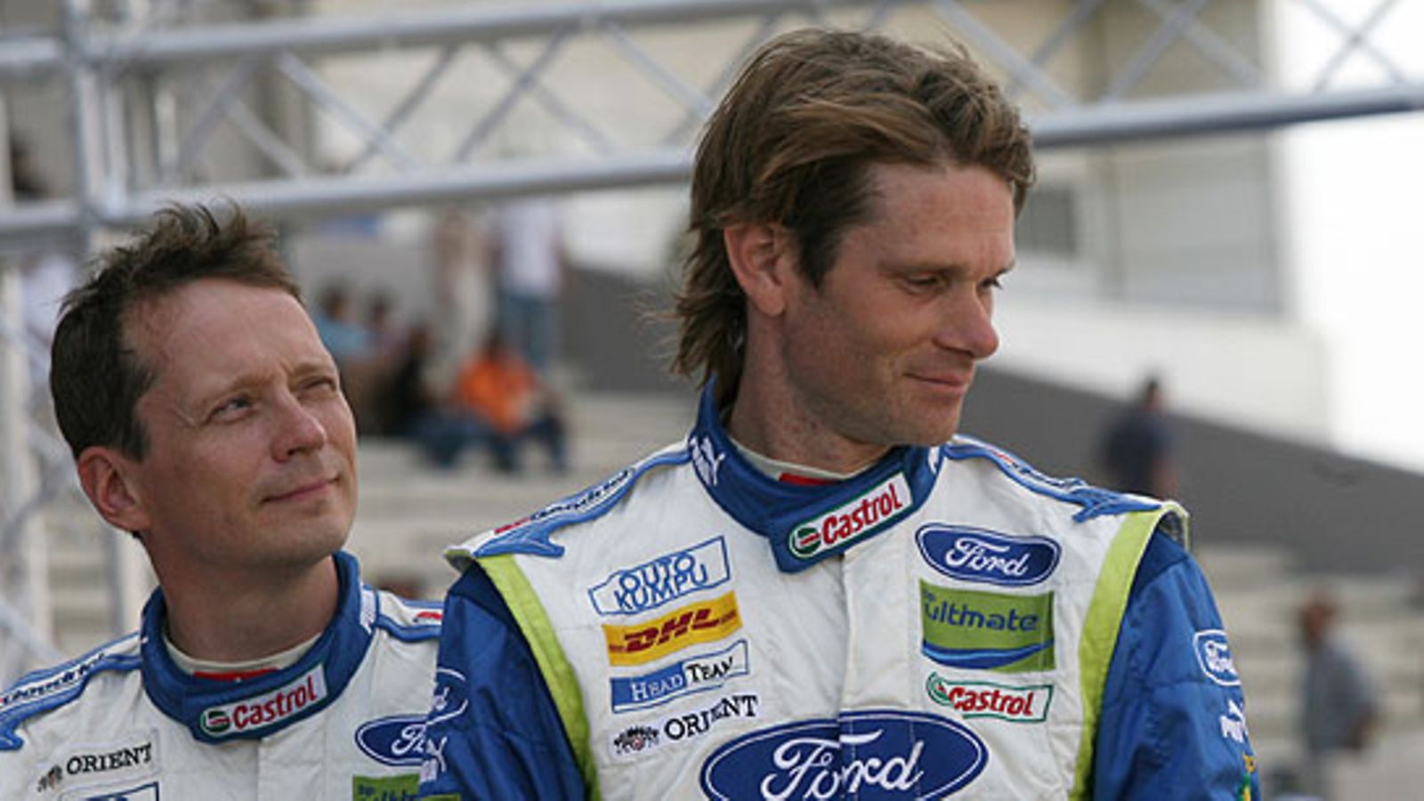 Timo Rautiainen ja Marcus Grönholm, kuva: Reporter Images/Getty Images