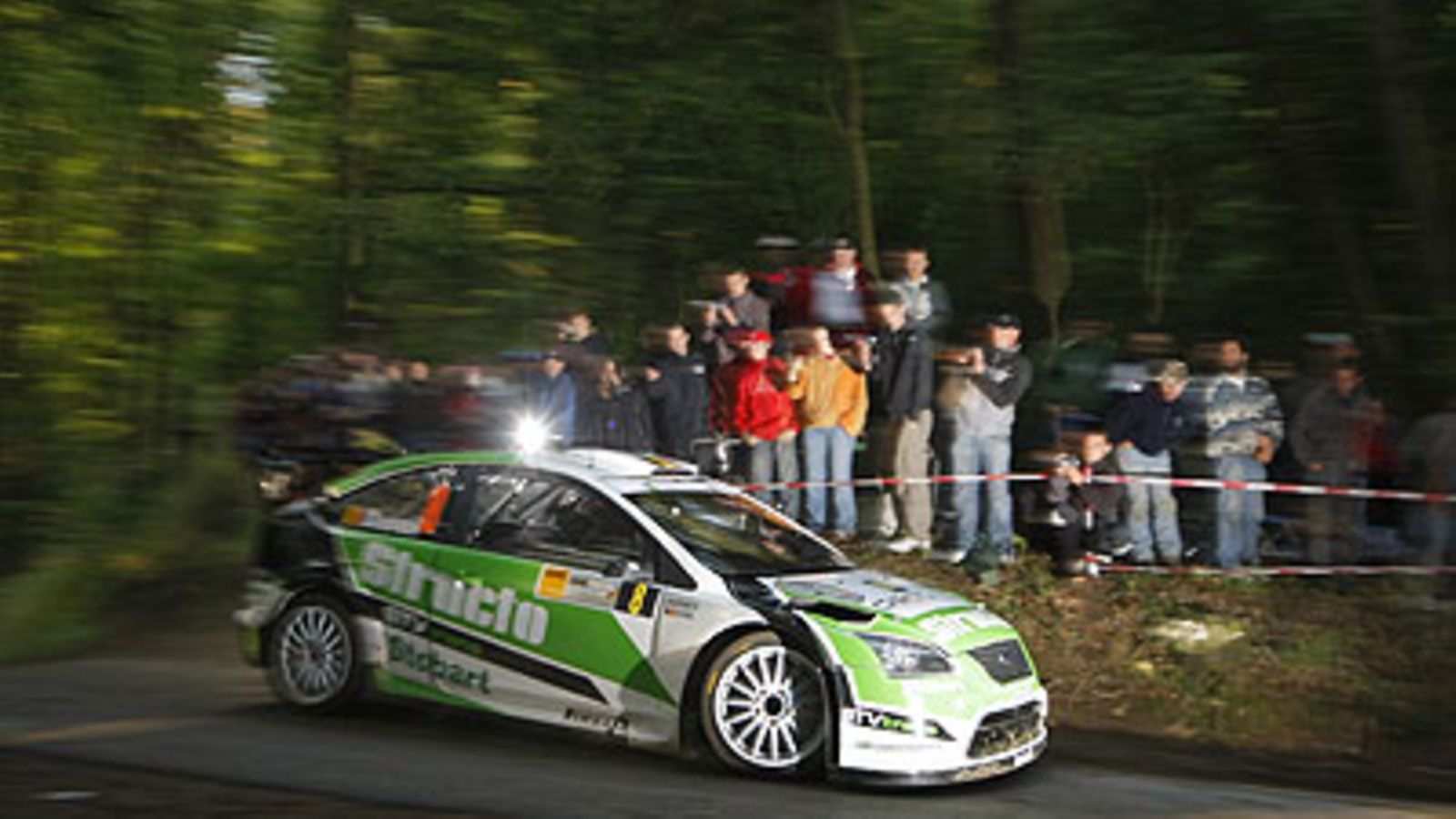 François Duval, kuva: ADAC/Rallye Deutschland