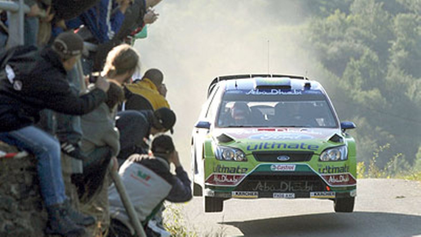 Mikko Hirvonen, kuva: EPA/Harald Tittel