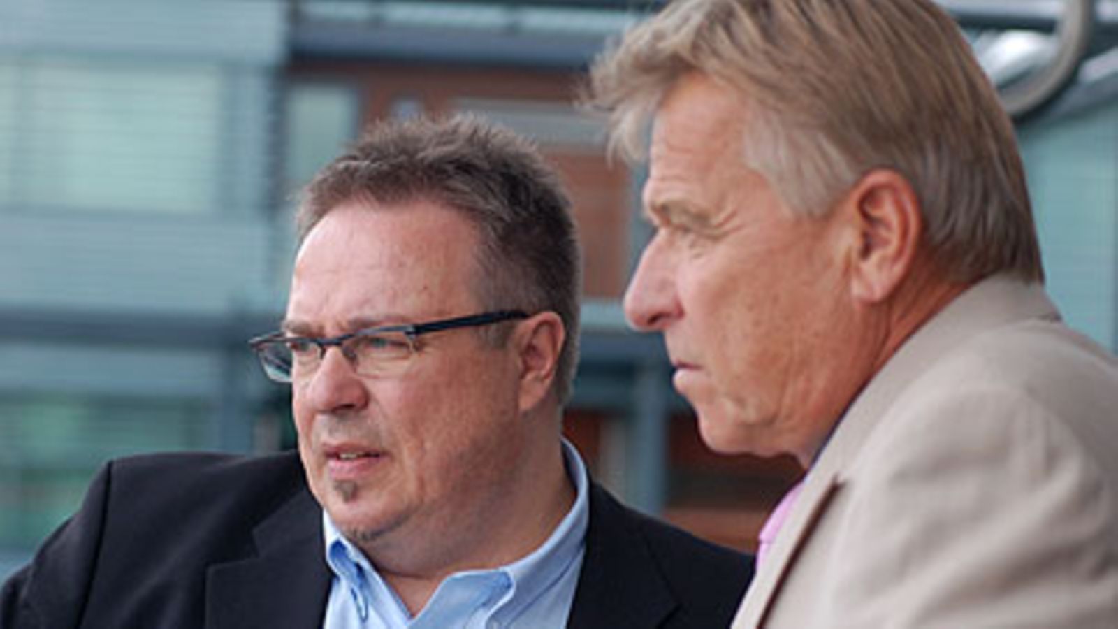 Jarmo Mahonen ja Kari O. Sohlberg, kuva: Tero Koivula