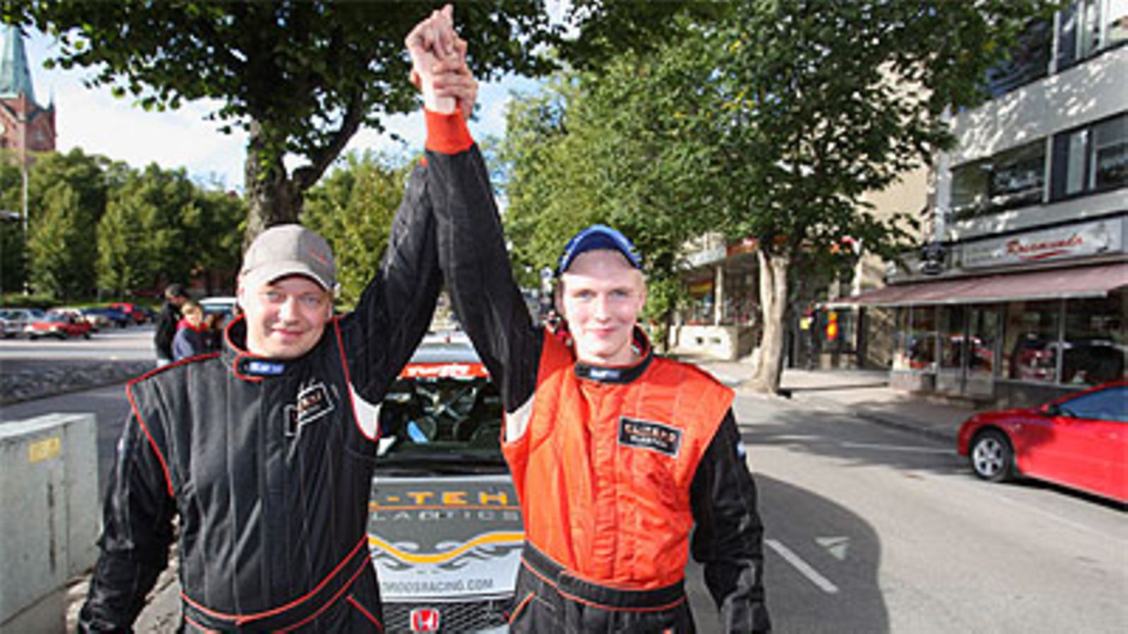 Jouni Lampinen ja Joonas Lindroos, kuva: Marko Mäkinen