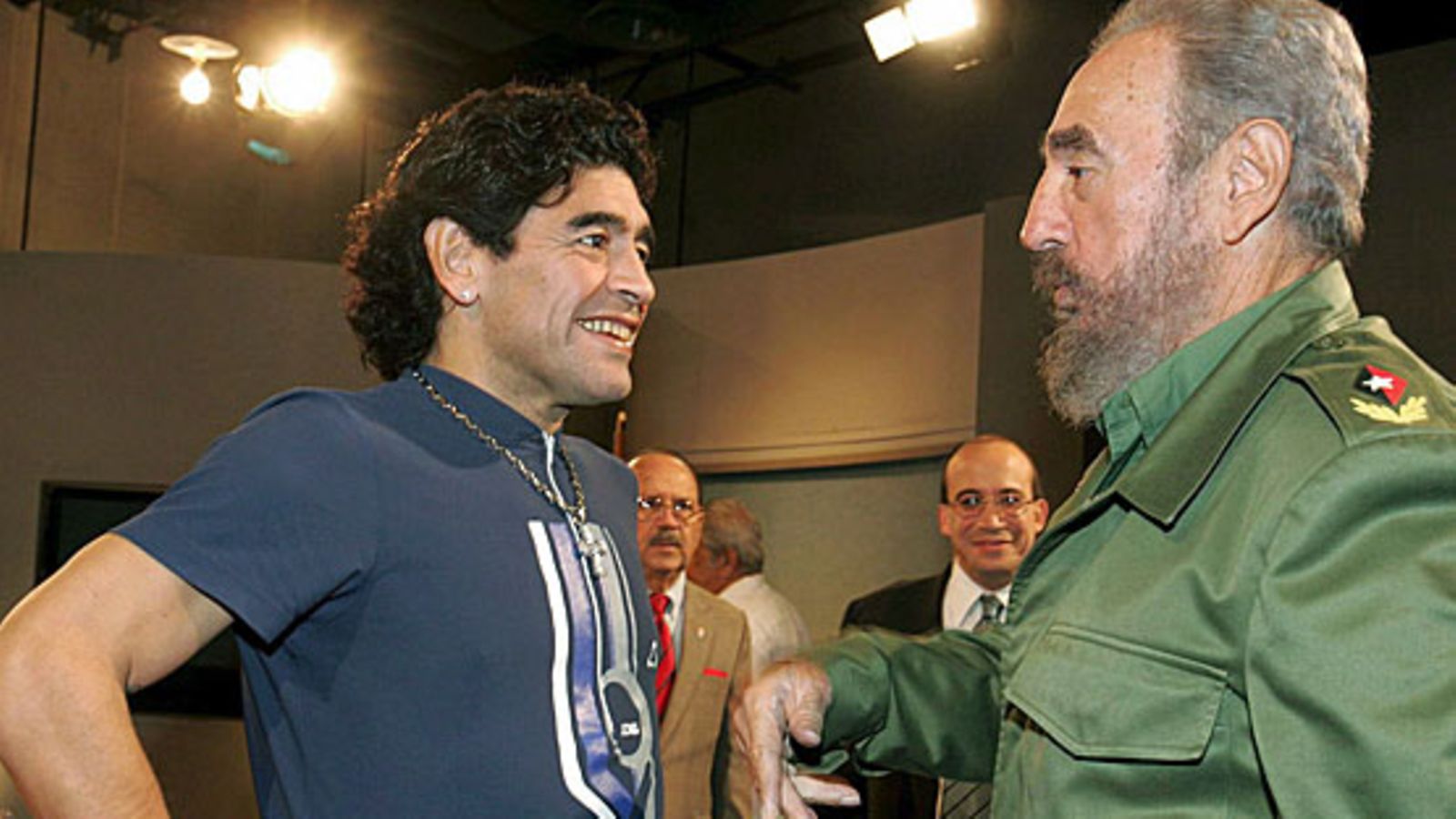 Diego Maradona, Fidel Castro, kuva:EPA/AIN