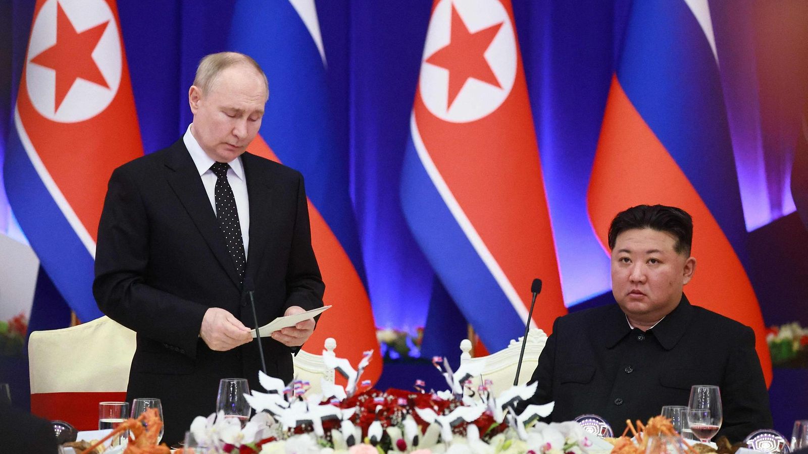 Venäjän presidentti Vladimir Putin ja Pohjois-Korean johtaja Kim Jong-un tapasivat kesäkuussa.