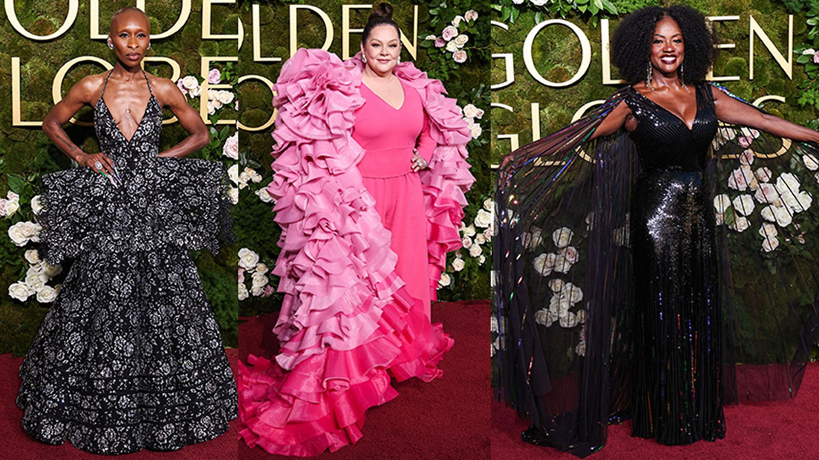 Cynthia Erivo, Melissa McCarthy, Viola Davis