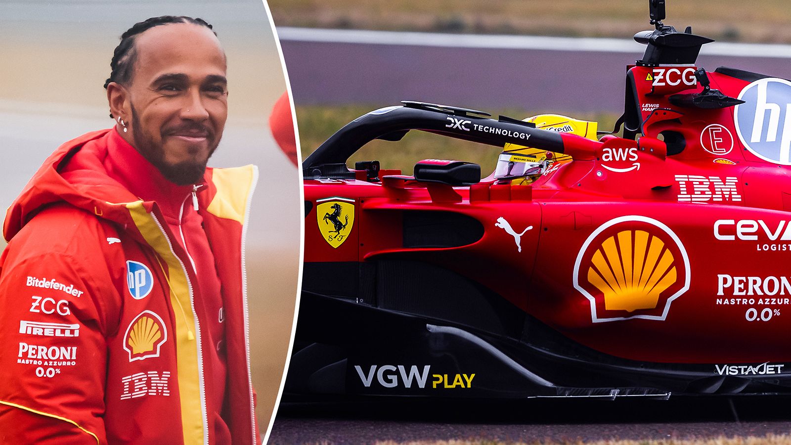 Lewis Hamilton, Ferrari, 2025