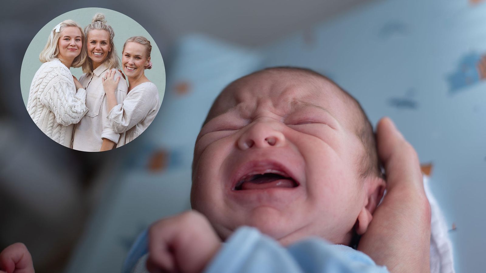 Pikkukuvassa Pikkukuvassa Vauvan unen arvoitus -teoksen kirjoittaneet Reetta Isotalus, Tiia Finne ja Sofia Berg.