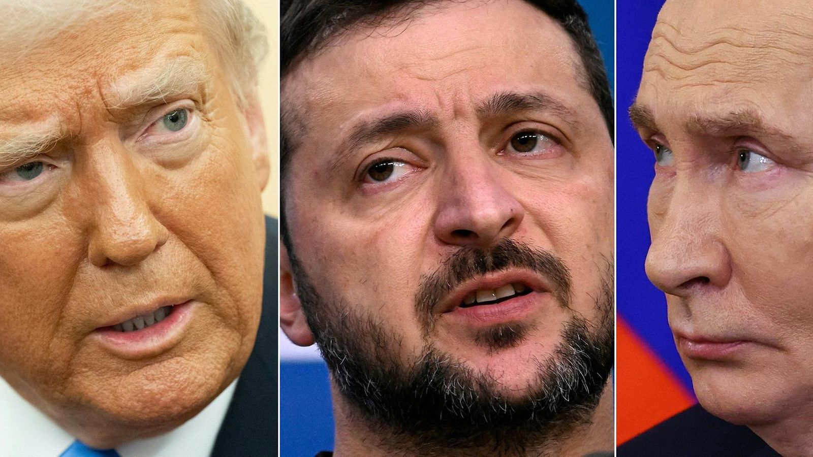 Trump Zelenskyi Putin LK 21.2.2025