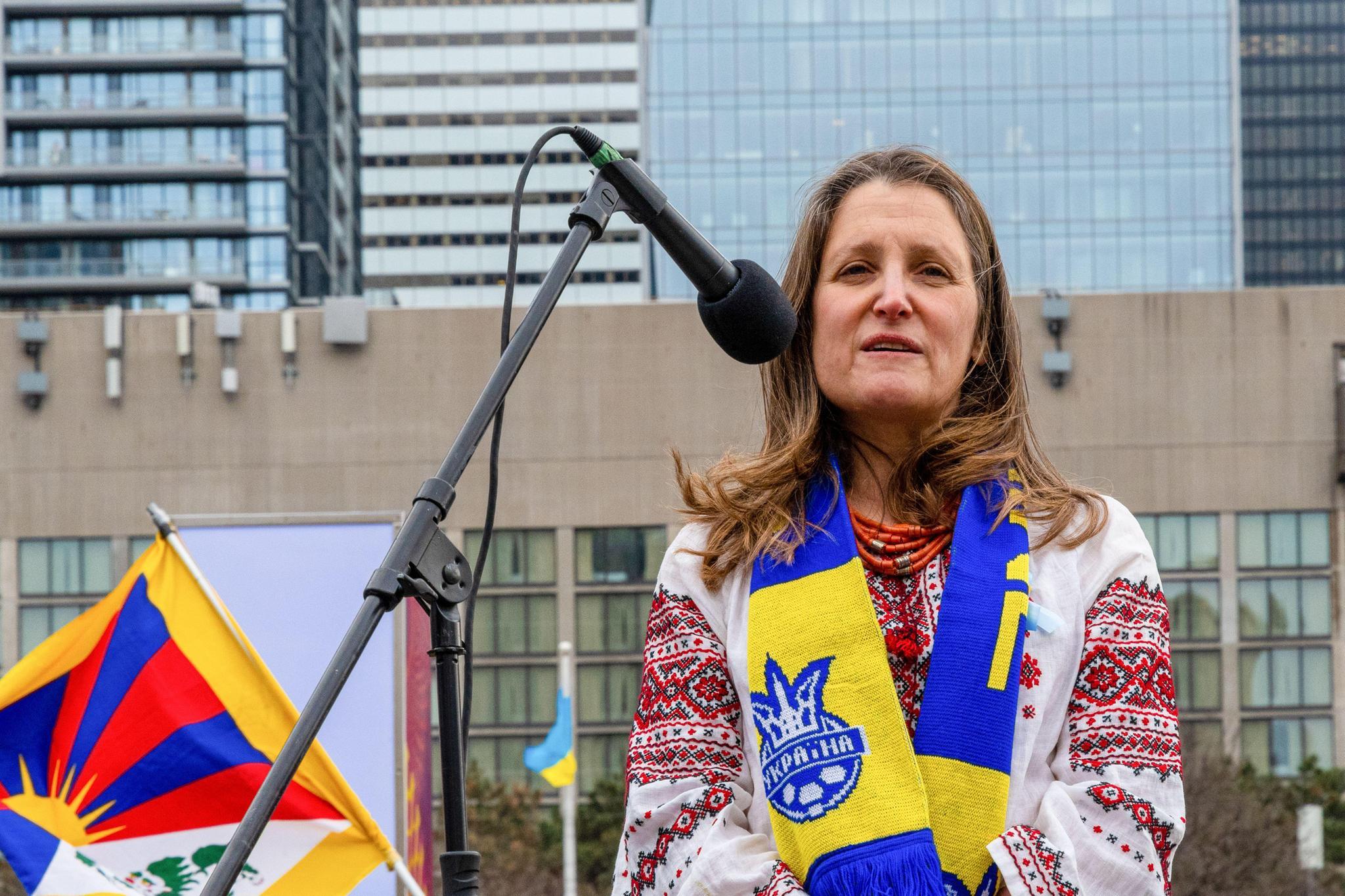 Chrystia Freeland AOP