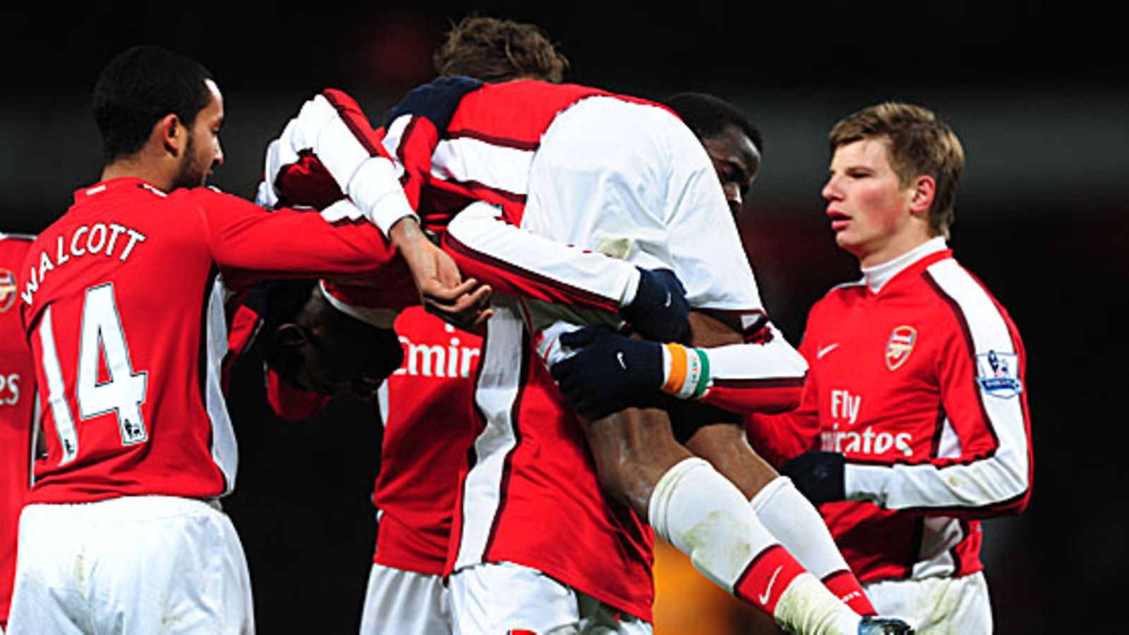 Arsenalin pelaajilla on ollut aihetta juhlaan, kuva: Mike Hewitt/Getty Images