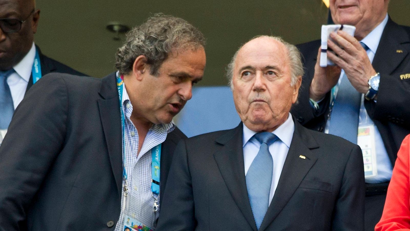 Michel Platini & Sepp Blatter