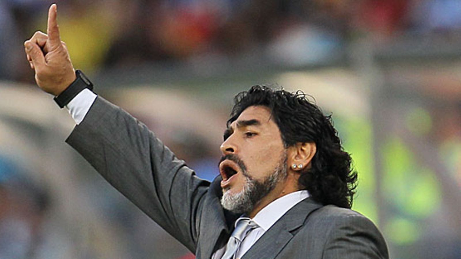 Diego Maradona, kuva: Chris McGrath/Getty Images