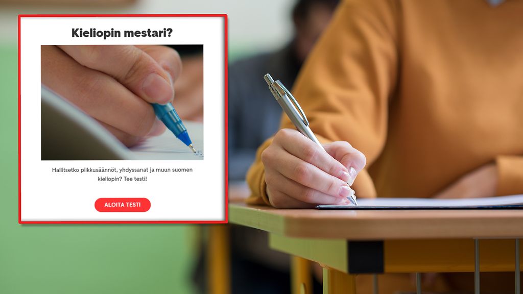 Hallitsetko oikeasti yhdyssanat ja pilkkusäännöt? Testaa!