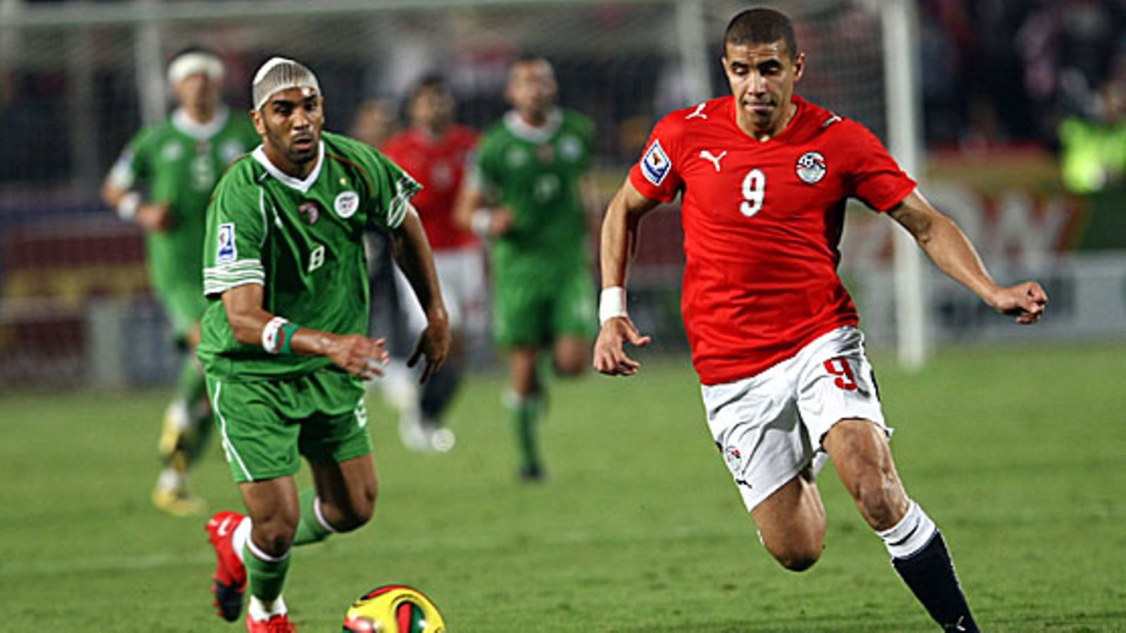 Lemmouchia Kaled, Mohamed Zedan, kuva:EPA/Khaled El Fiqi