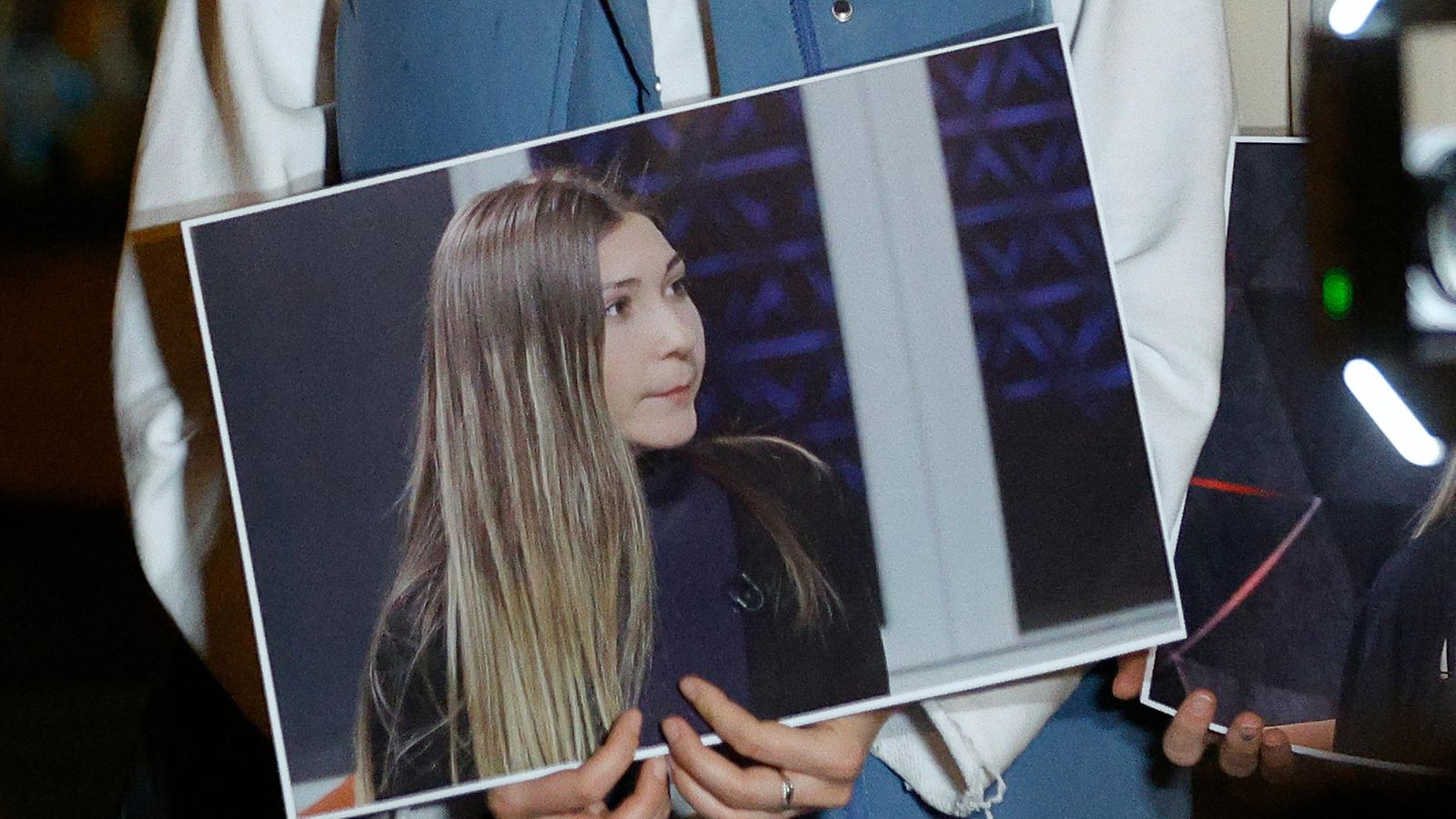 AOP Kuva Victoria Roschynan muistotilaisuudesta 11. lokakuuta 2024