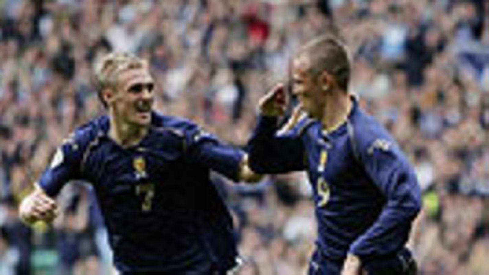 Darren Fletcher ja Kenny Miller, kuva: Jamie McDonald