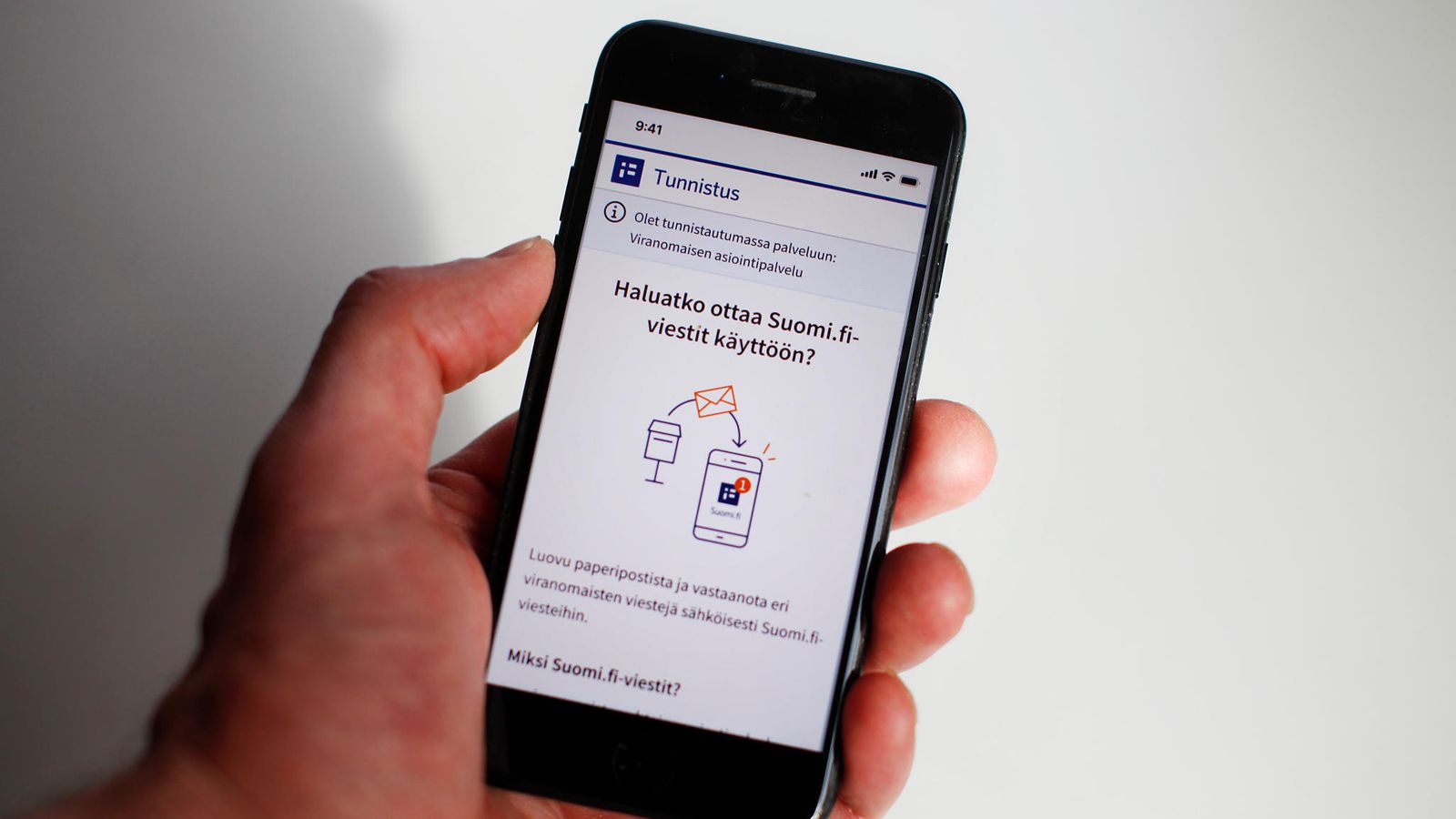 Suomi.fi-viestit palvelu Digi- ja väestötietovirasto
