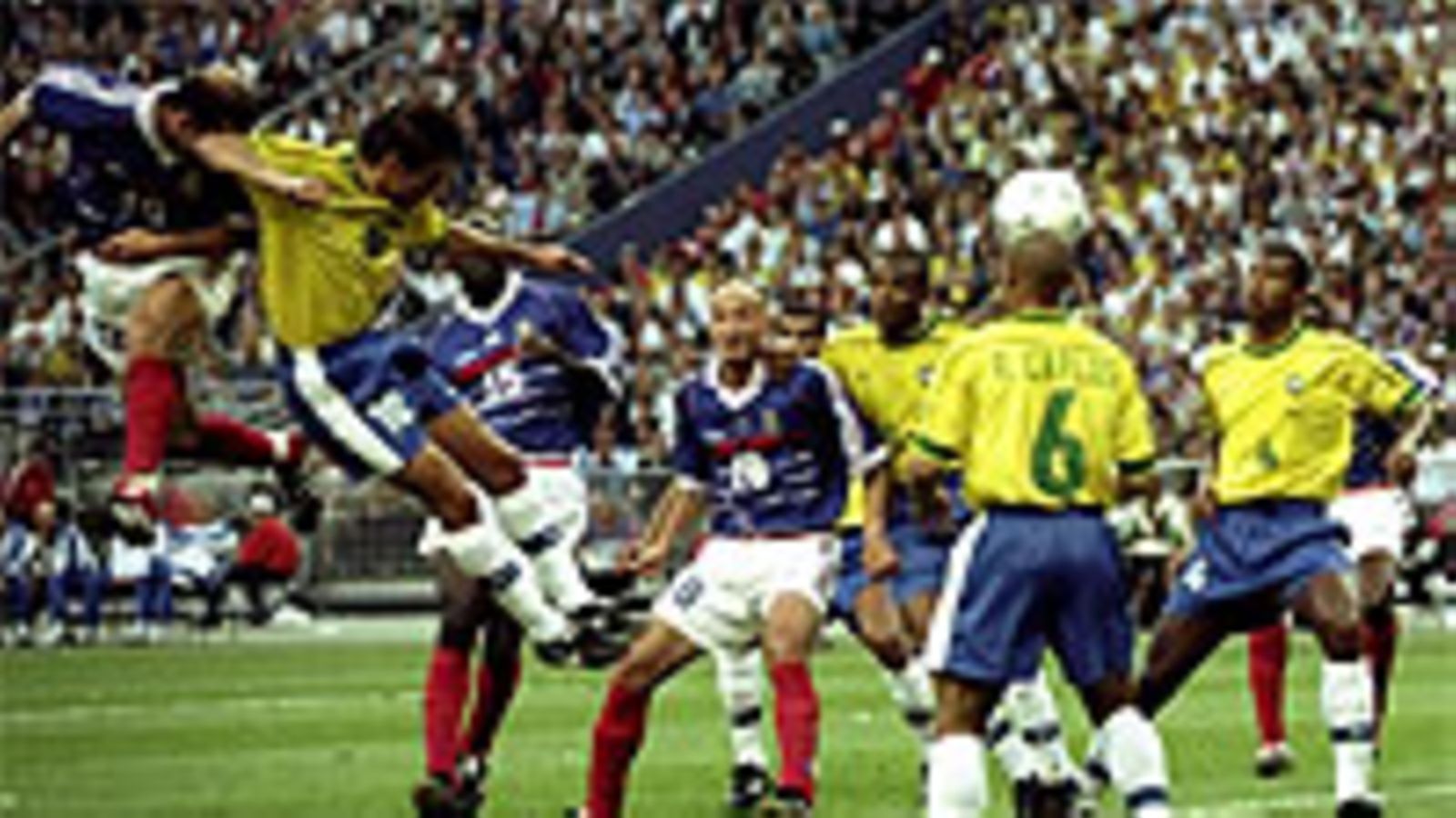 Ranska-Brasilia 1998, photo: Clive Brunskill /Allsport