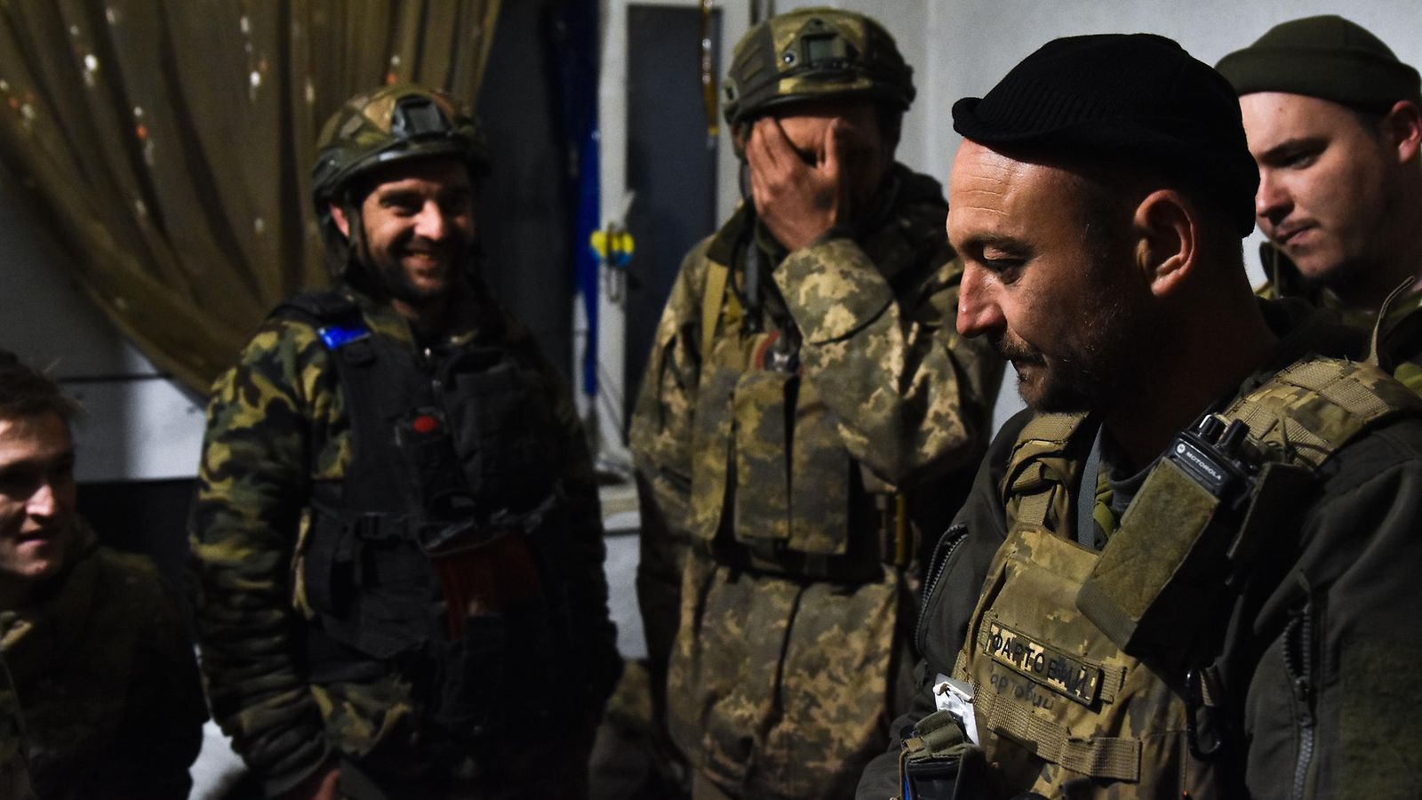 LK Ukraina sotilaita Zaporizhzhja