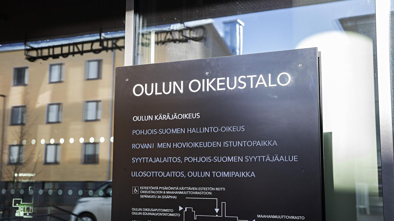 LK1205 Oulu käräjäoikeus, oikeustalo