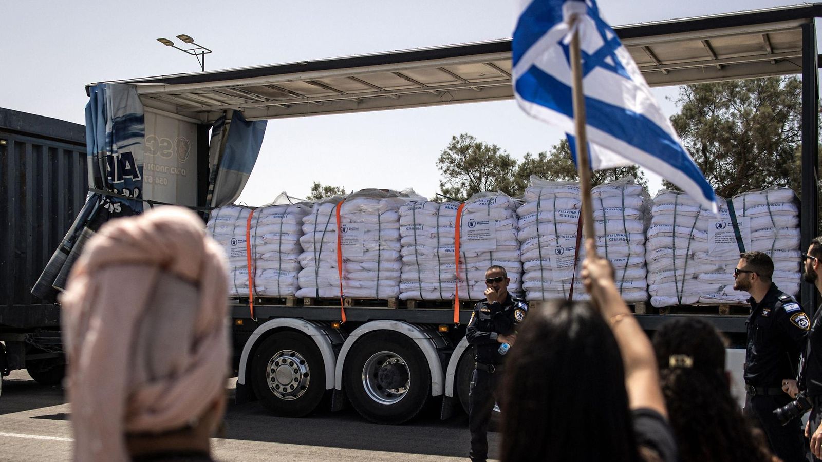 Gaza avustussaattue mielenosoitus LK
