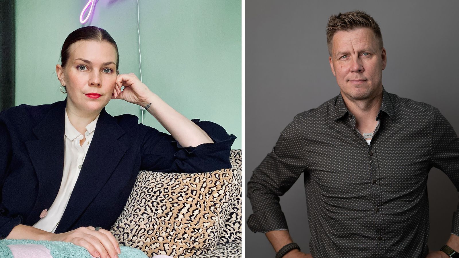 Johanna Virtanen ja Jan-Henry Stenberg