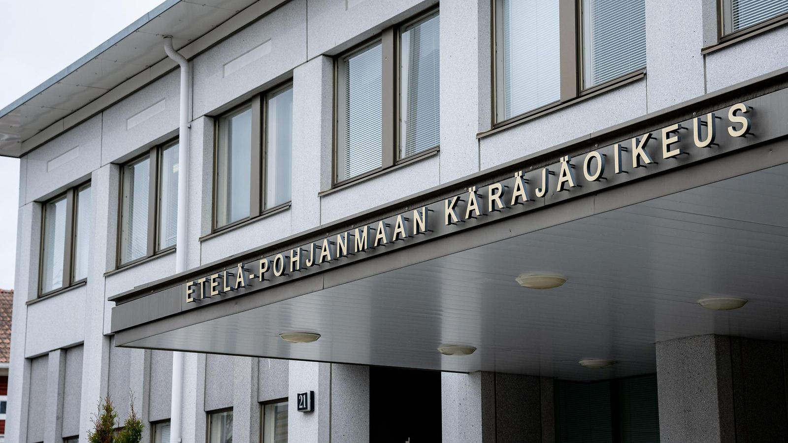 Etelä-Pohjanmaan käräjäoikeus Seinäjoella 7. toukokuuta 2024.