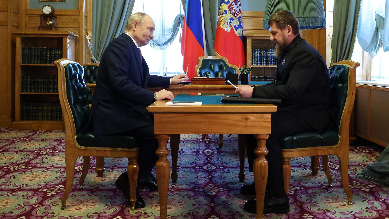 Putin Kadyrov LK 30.5.2025