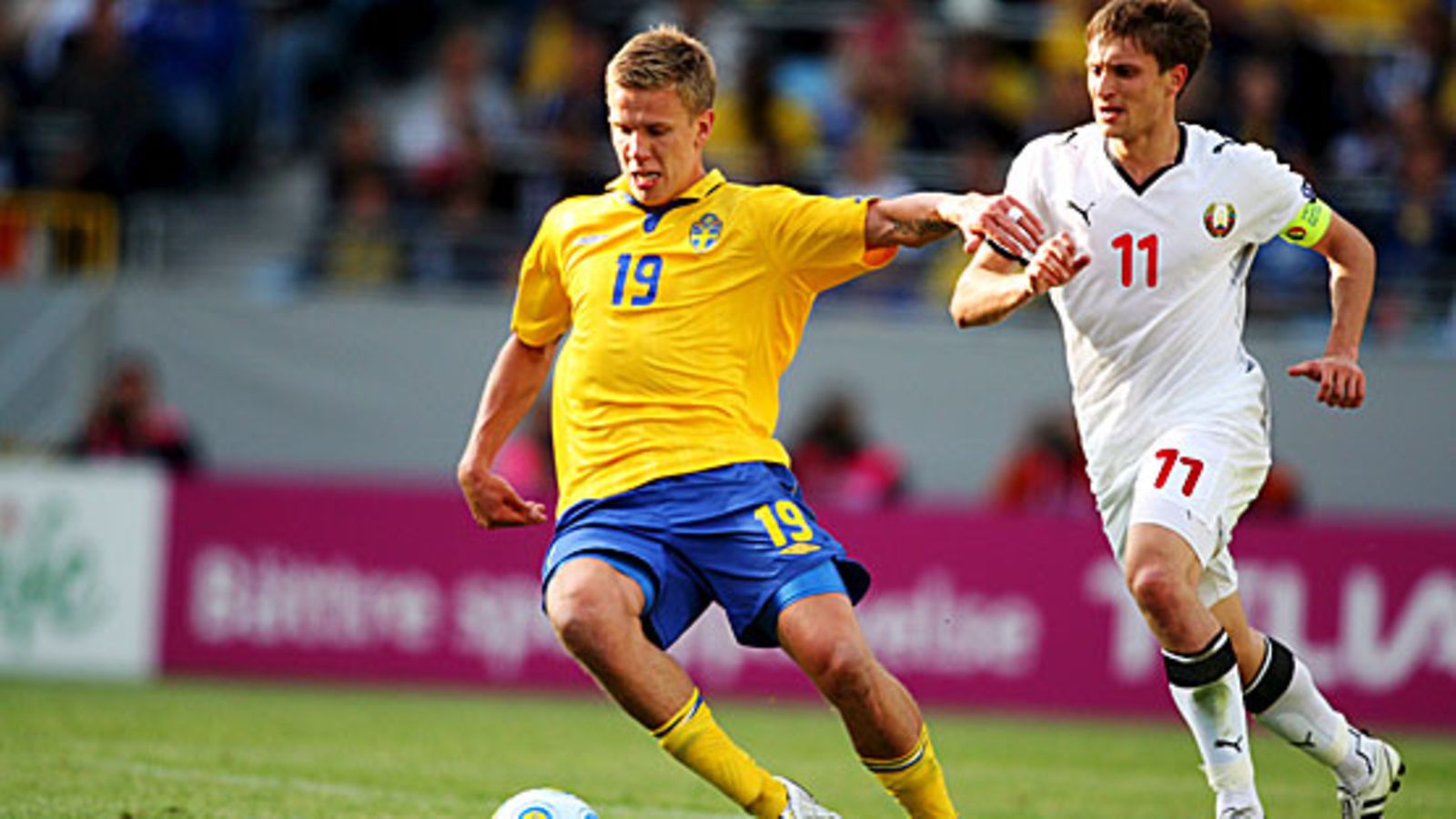 Pontus Wernbloom, Mikhail Afanasiev, kuva:EPA/ANDREAS HILLERGREN