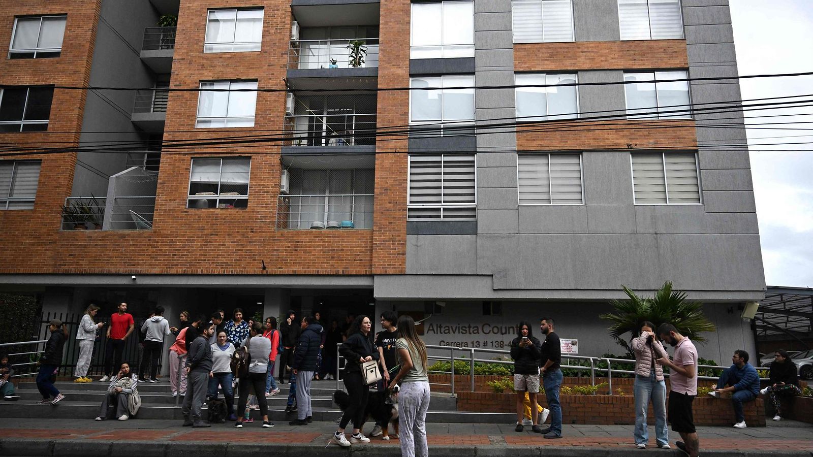 Kolumbia Bogota maanjäristys LK