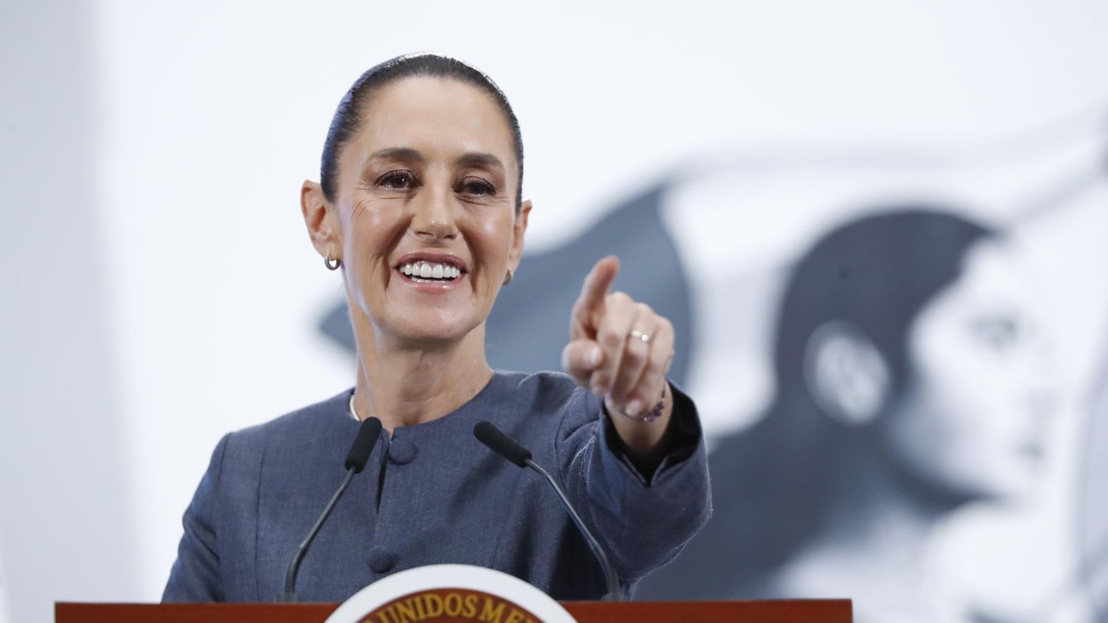 Meksikon presidentti Claudia Sheinbaum AOP