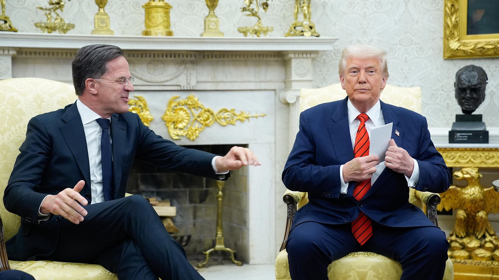 Trump Rutte Nato