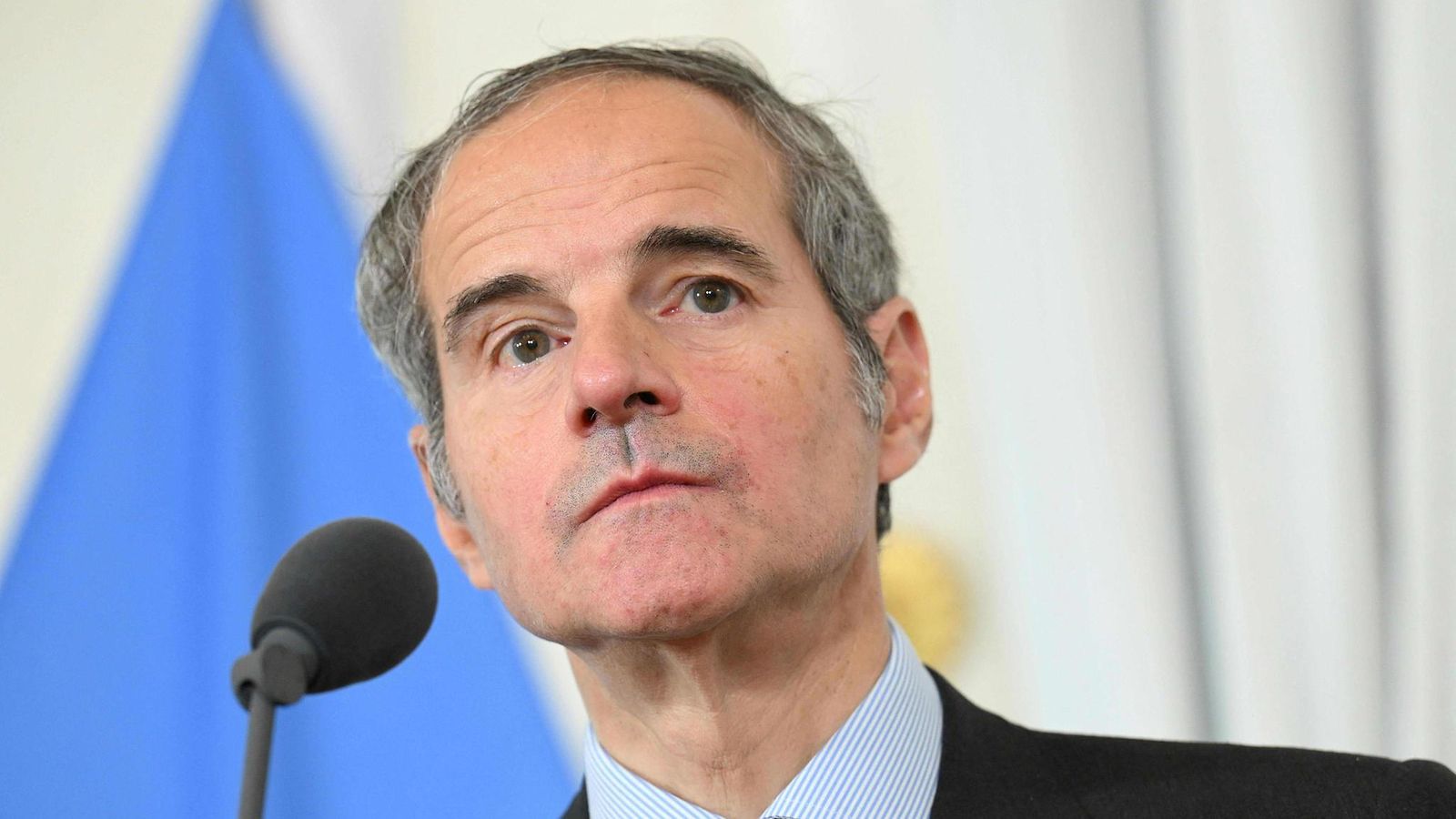 Kansainvälisen atomienergiajärjestön (IAEA) johtaja Rafael Grossi
