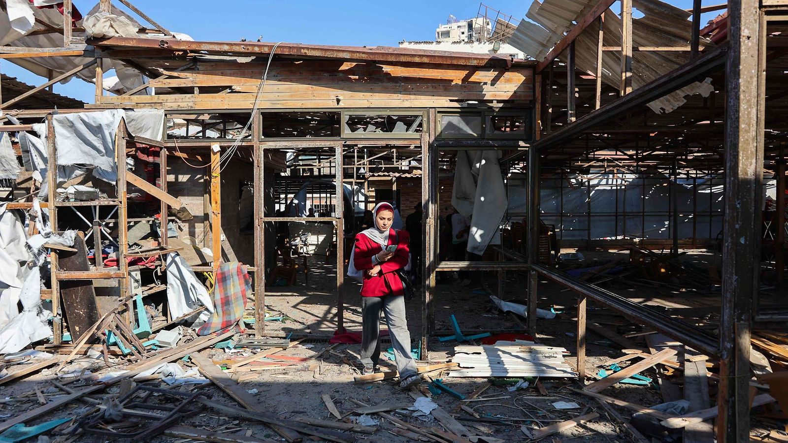 Israelin isku rantakahvilaan Gazassa LK
