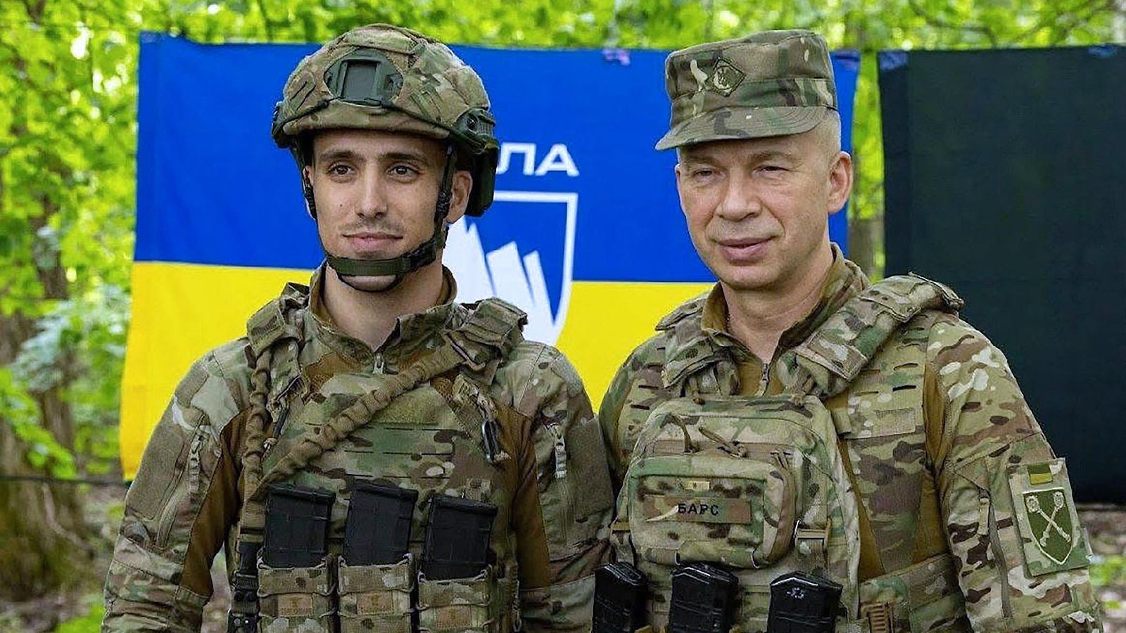 LK 0107-Ukrainan armeijan kuvitusta