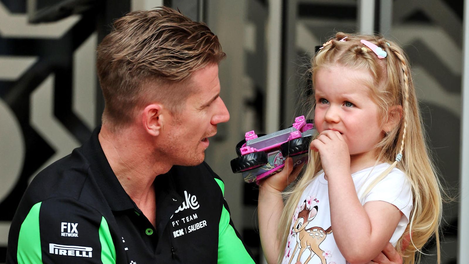 Nico Hülkenberg ja Noemi Sky -tytär